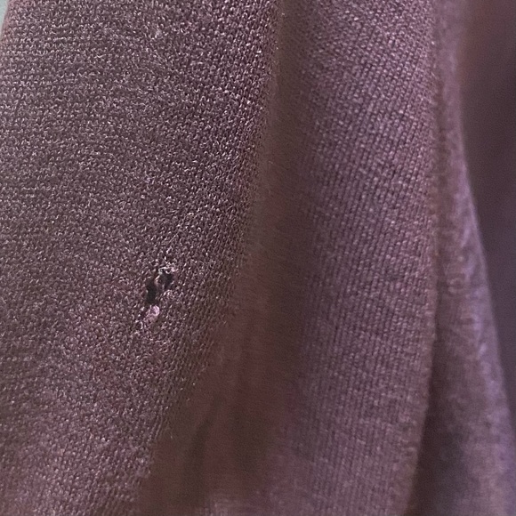 Wilfred Aritzia 100% Silk Front Open Slit Back Long Sleeve Blouse - Picture 6 of 6